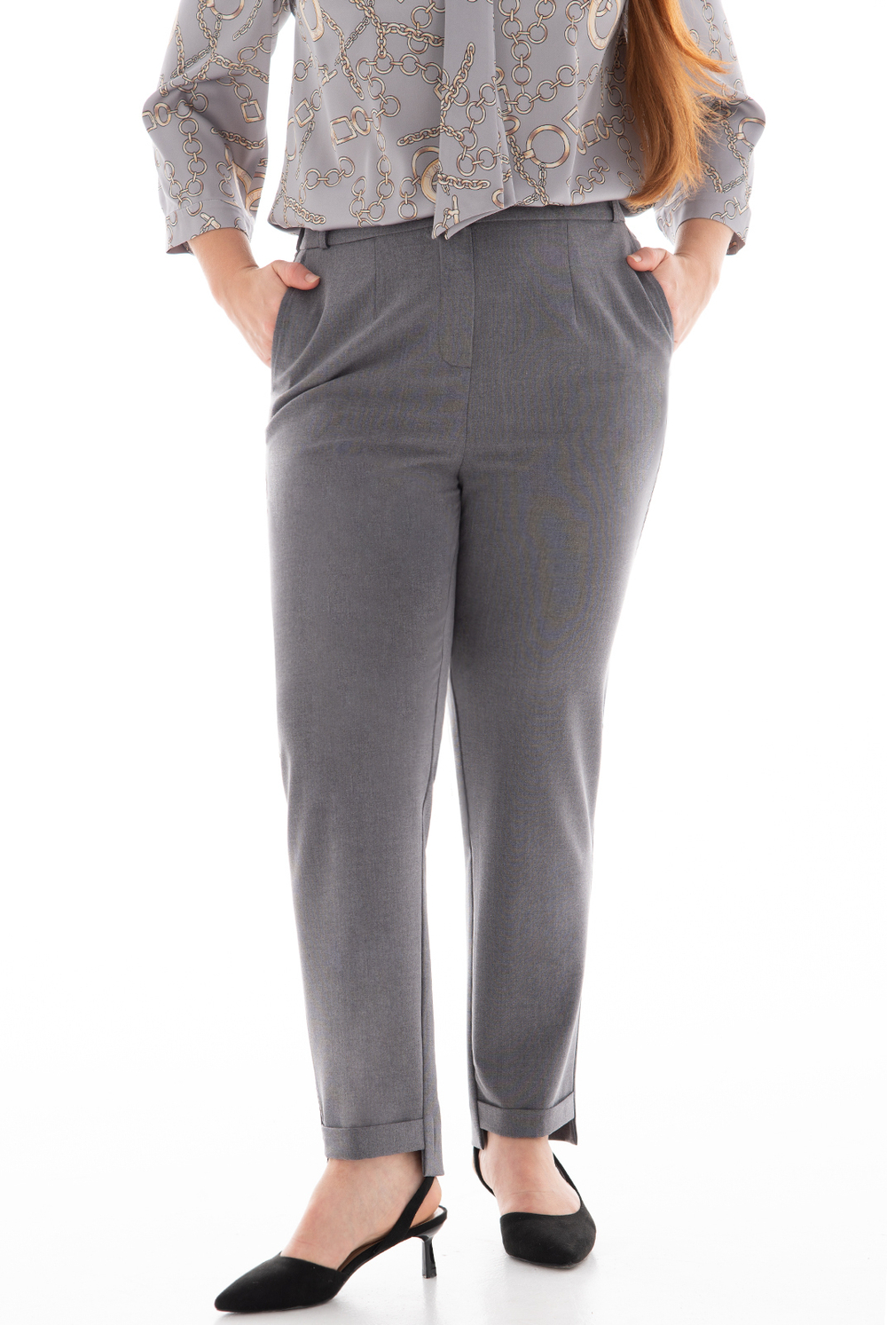 Брюки женские 2757АПА, серый #519Сер022757АПА