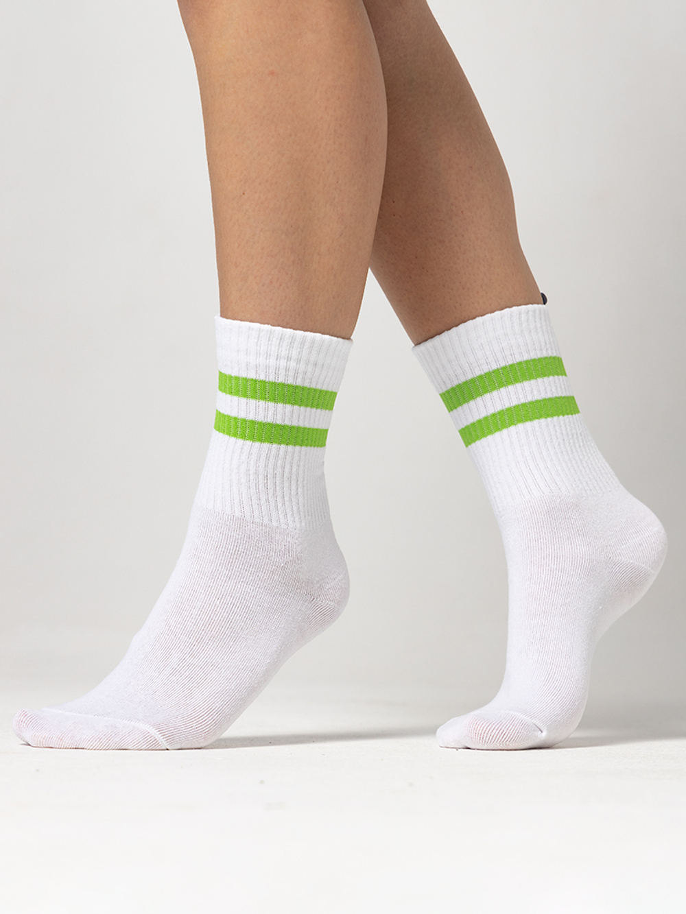 Носки Город Горький с полосами зеленые