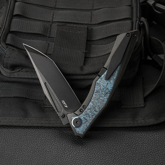 Нож Bestech BT2102H Togatta с клинком из стали Böhler M390, рукоять 6Al4V Titanium