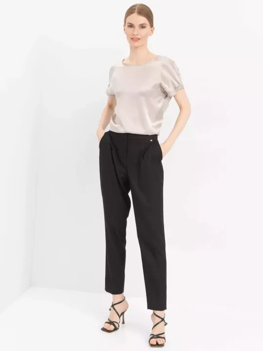 Зауженные брюки длиной 7/8