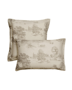 Наволочка Zara Home сатин, хлопок 100%, однотонный, 5154/091