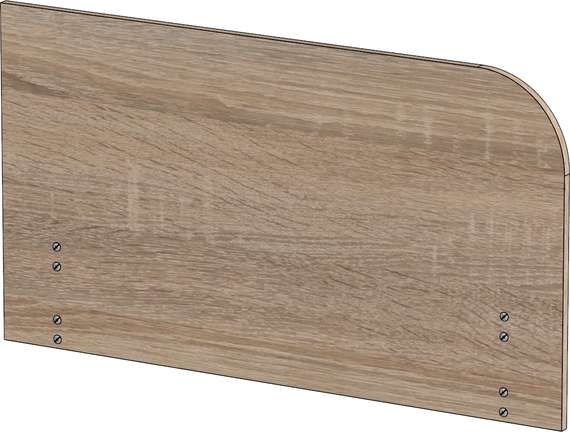 Экран Стандарт- дуб сонома