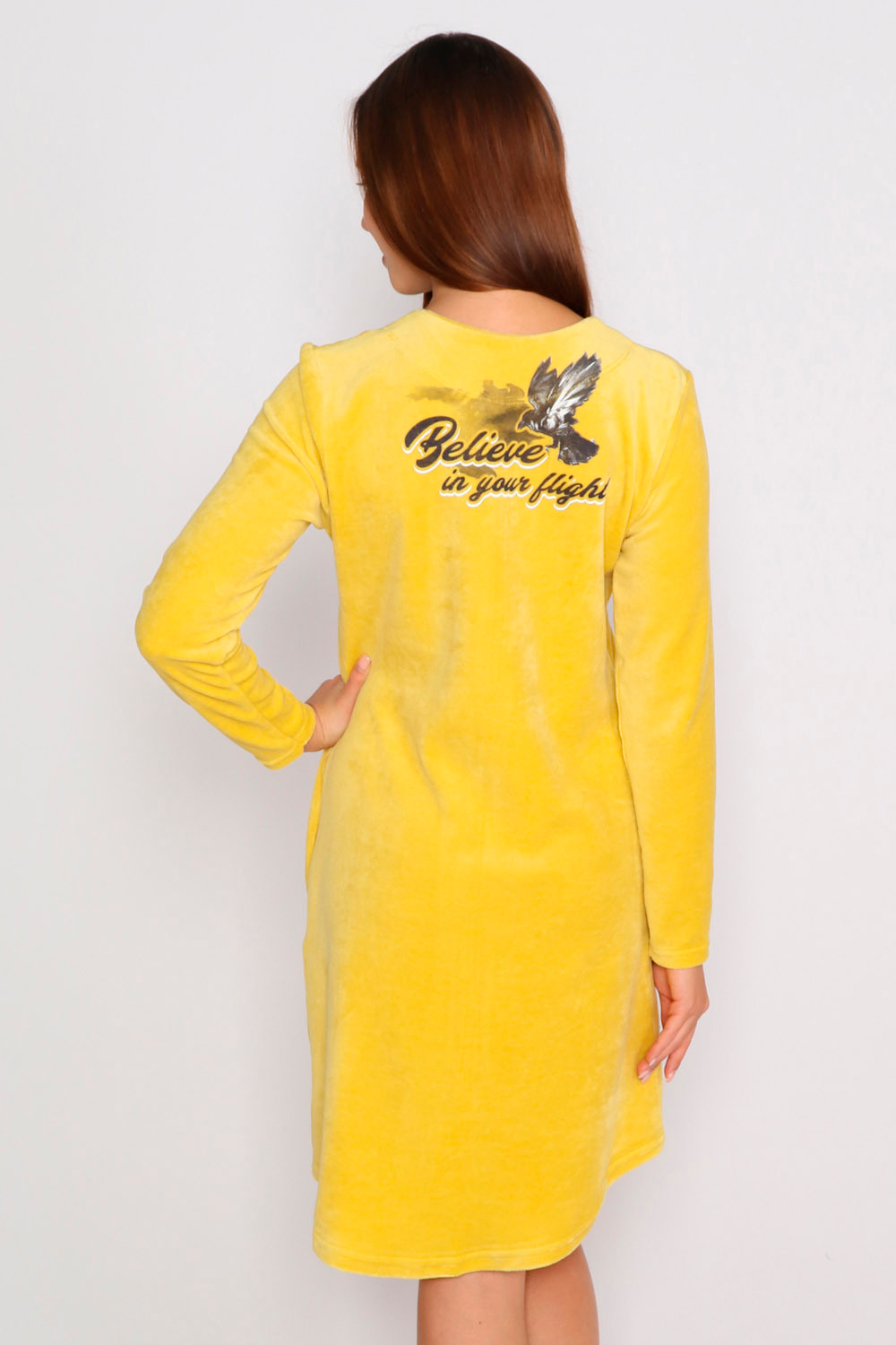 Халат "ЛИНДА" модель Х 153 велюр