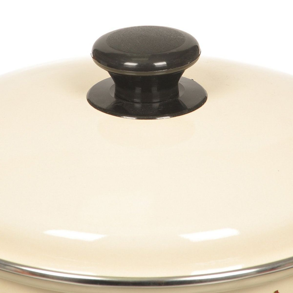 Кастрюля сталь, эмал, 3 л, с крыш, Керчь, 61904-122/6, в асс