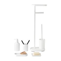 Стакан для зубных щеток Slim, белый