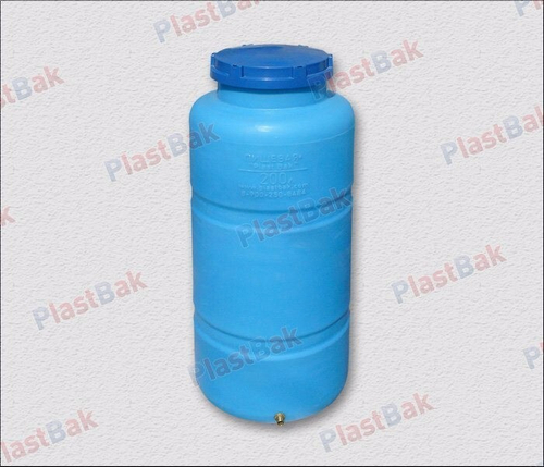 Емкость пищевая вертикальная Пластбак 200 л. Вертикальная (51x51x115см;синий) - арт.556283