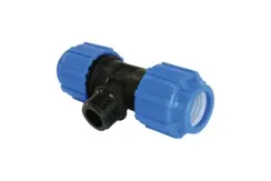 Тройник TEBO обжим НР 25*1/2*25 для ПНД 33881