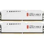 Оперативная память Kingston 32Gb DDR5 (2x16Gb) UDIMM FURY Beast white XMP
