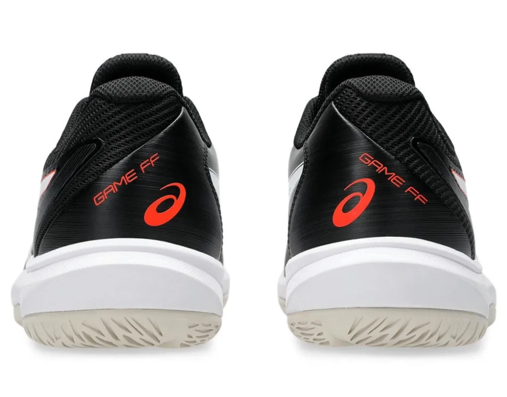 Мужские кроссовки теннисные Asics Game FF - black/cherry tomato