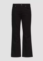 Cropped Jeans / Regular Fit / Mid Rise / Flared Leg