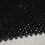 Коврик ТРАВКА 41*54см (черный) Gras ПВХ Blabar