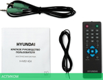 Музыкальный центр Hyundai H-MS1404 черный