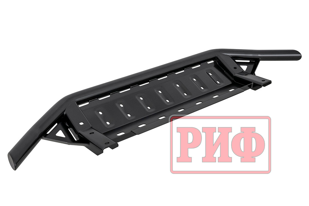 Бампер силовой передний Toyota Land Cruiser Prado 150 2017+ c защитой радиатора РИФ