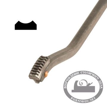 Резец для чекеринга B-2 (две РК, промежуток - с зубцами)