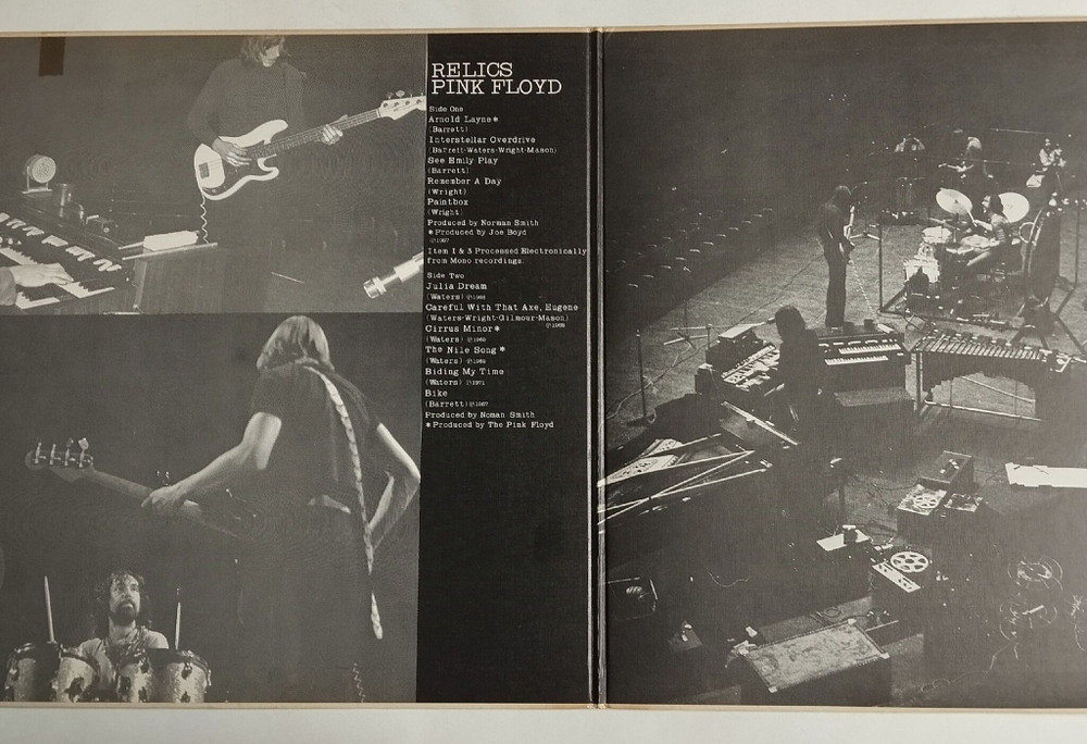 Винтажная виниловая пластинка LP Pink Floyd Relics (Japan 1971) (No Obi) (Odeon)