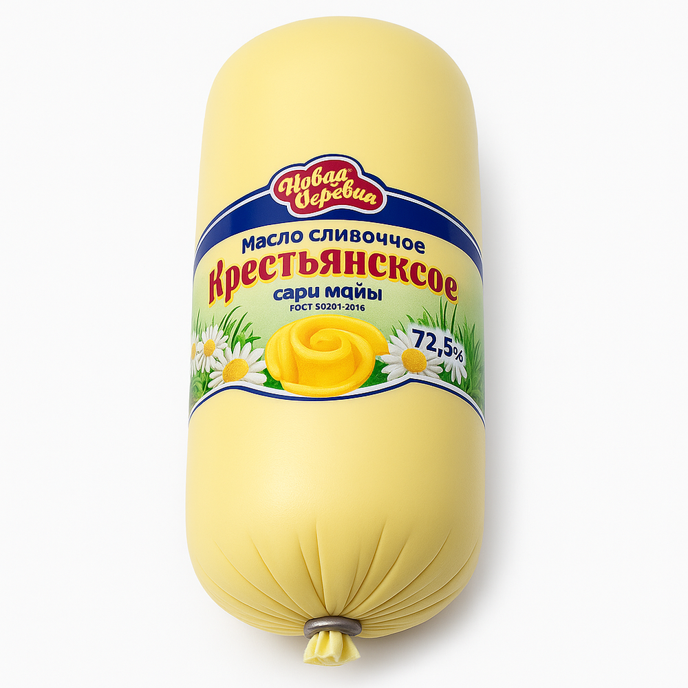 Масло сливочное Крестьянское Новый день туба 500 гр