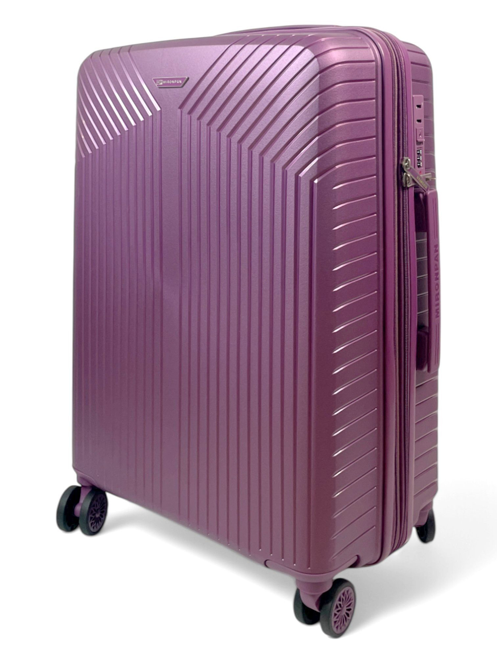 Средний чемодан Mironpan 11272, Фиолетовый, M+