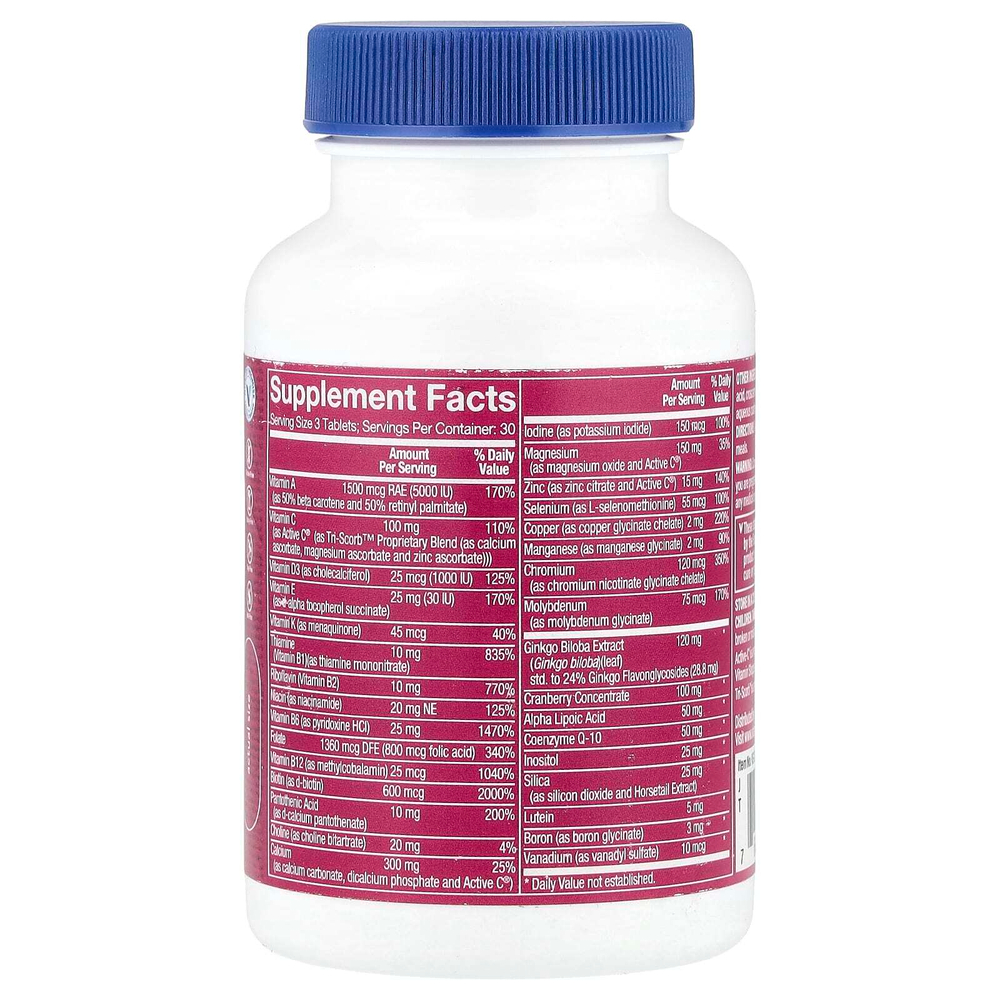 The Vitamin Shoppe, Ultimate Woman® 50+, мультивитамины и мультиминералы, 90 таблеток