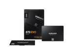 SSD накопитель Samsung 870 EVO 500ГБ, 2.5" SATA, SATA III, [MZ-77E500B/CN]