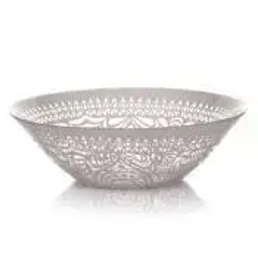 Салатник стеклянный 16см «Бохо» розовый 10533SLBD43