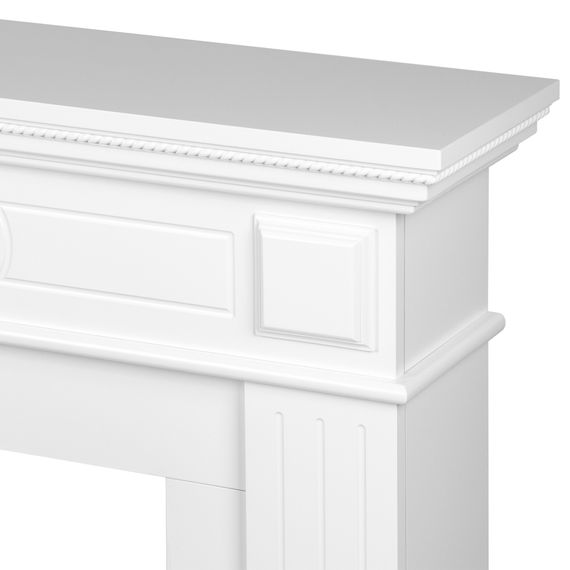 Портал Firelight Bianco Classic белый купить в Москве и Московской области по низкой цене с доставкой по России — (3) Портал Firelight Bianco Classic белый — (3)