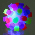 Мяч 6 см «Яркое веселье» попрыгун, с подсветкой