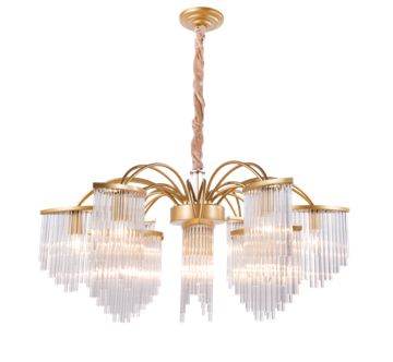 5597A/6+6 SP BRS+CL (1) Люстра NW