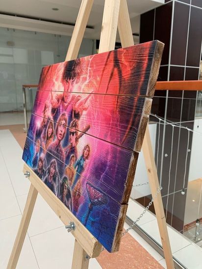 Картина на досках научная фантастика