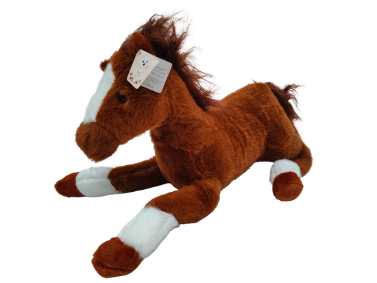 Мягкая игрушка Лошадка в ассорт. 45см