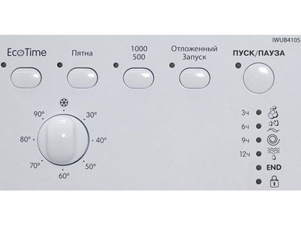 Стиральная машина Indesit IWUB 4105, белый