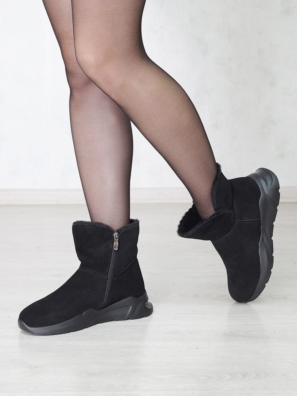Полусапожки женские зимние
