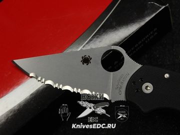 Складной нож Spyderco Para 3 223GS c клинком из стали CPM-S45VN, рукоять G10