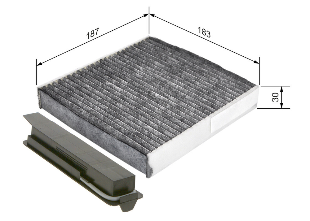BOSCH - 1987435501-BOC - Filter, cabin air