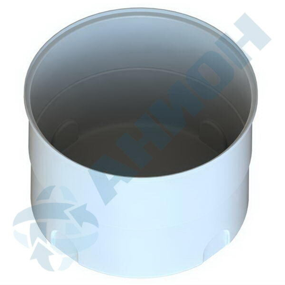 Бак цилиндрический вертикальный 1000 л с дыхательным клапаном Анион 1000 л. вертикальный (1360x1360x970см;белый) - арт.559494