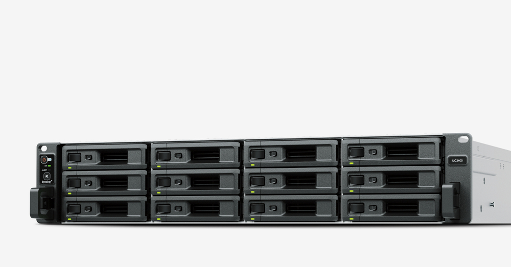Сетевой накопитель NAS Synology UC3400 IP-SAN