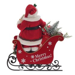 GAEM Дед Мороз, L28 W13 H32 см