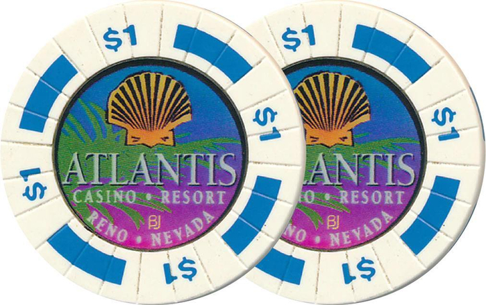Atlantis Casino $1 Chip