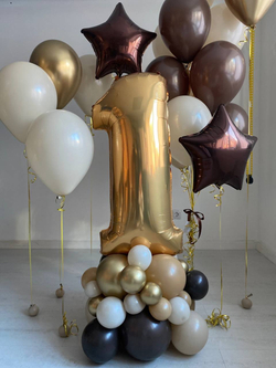 Набор воздушных шаров на годик №2144