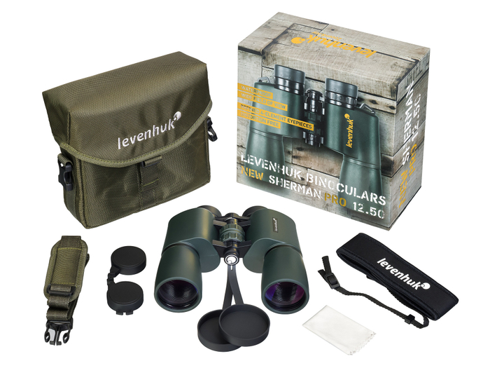 Бинокль Levenhuk New Sherman PRO 12x50