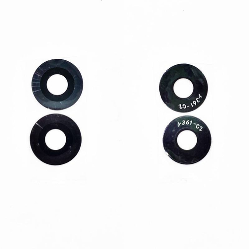 Стекло камеры Infinix Hot 20i (комплект 2 шт.) Черный