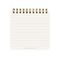 Bloknot \ Блокнот \ Notebook "Pocket Journal" 90 × 90 мм, 60 л, на гребне "Флора. Лесные ягоды"