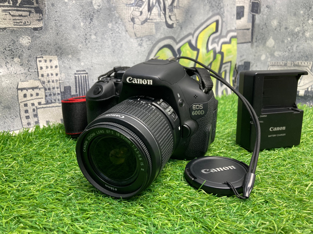 Canon 600D kit 18-55mm IS II 4.000 кадров
