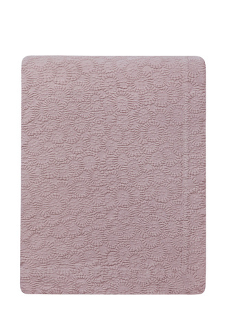 Покрывало 220x240 Luxberry Moss дымчато-розовое