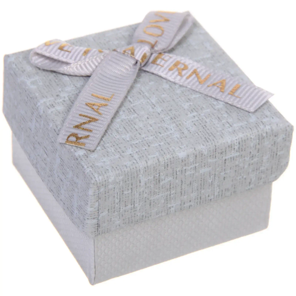 Коробка подарочная «Настроение» 5*5*3,5 см, Серый