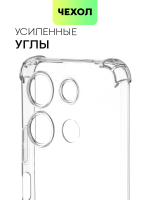 Чехол BROSCORP для Infinix Note 30i (арт. INF-N30i-HARD-TPU-TRANSPARENT)