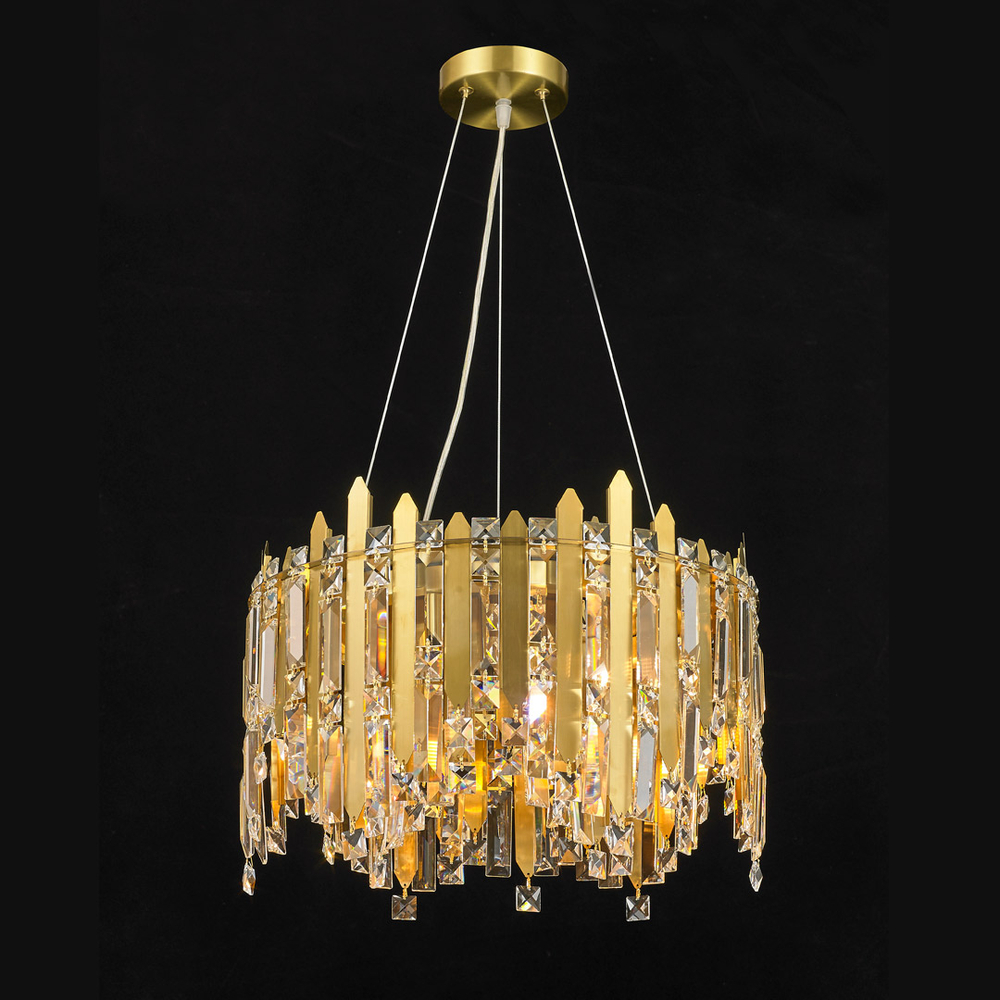 Люстра Cloyd ALCATRAZ-A C6 / Ø44 см - латунь (арт.10607)