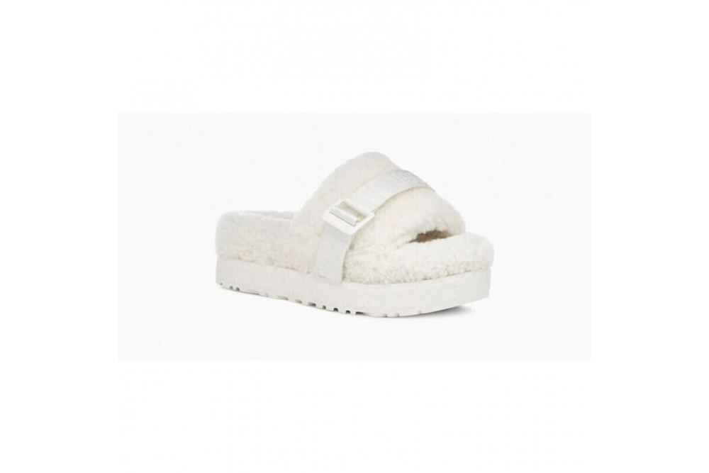 UGG Fluffita Platform - White