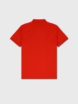 Поло C.P. Company Stretch Piquet Fiery Red