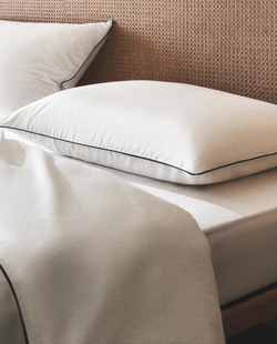 ZARA HOME САТИНОВЫЙ ПОДОДЕЯЛЬНИК, ЧЕРНЫЙ