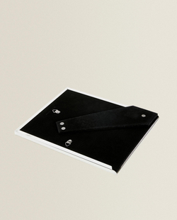 Zara Home Фоторамка из стекла, цвет белый, 19 см · 4375/045